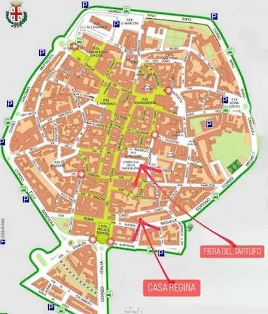 Casa Regina, Position! Apartment